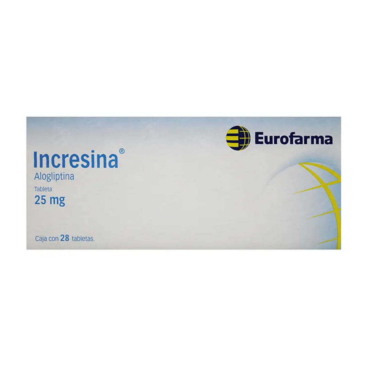 INCRESINA 25 MG 28 TAB