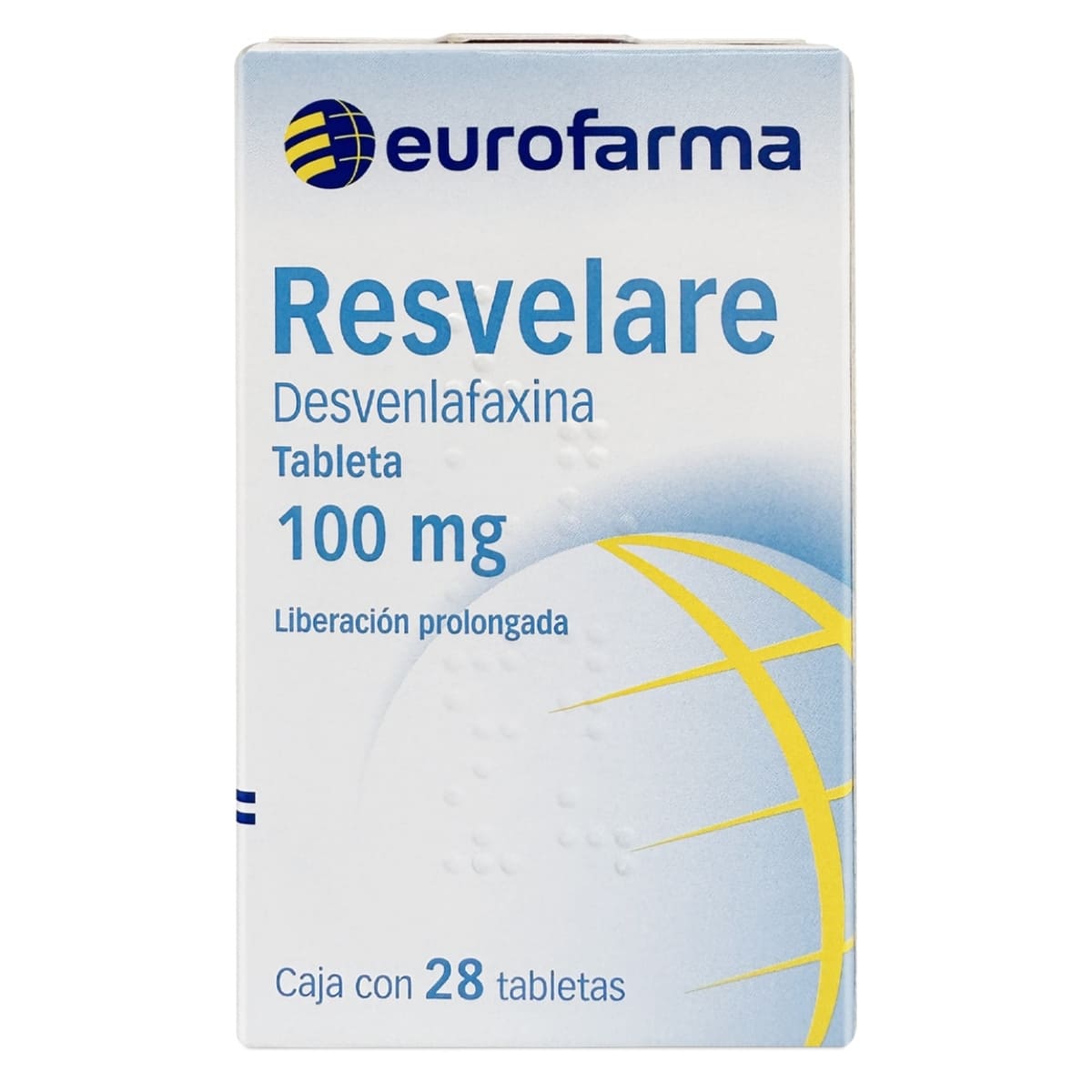 RESVELARE LP 100 MG 28 TAB