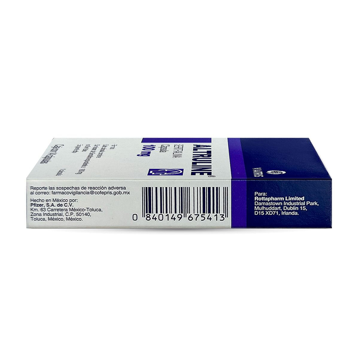 Altruline Viatris Sertralina Caja Con 14 Cápsulas 100 mg