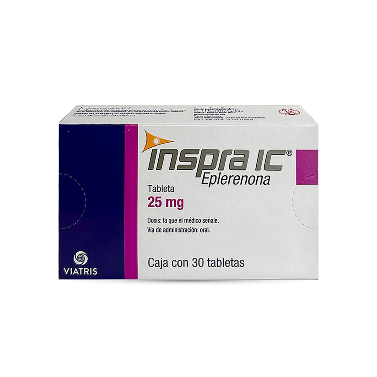 INSPRA IC 25 MG 30 TAB