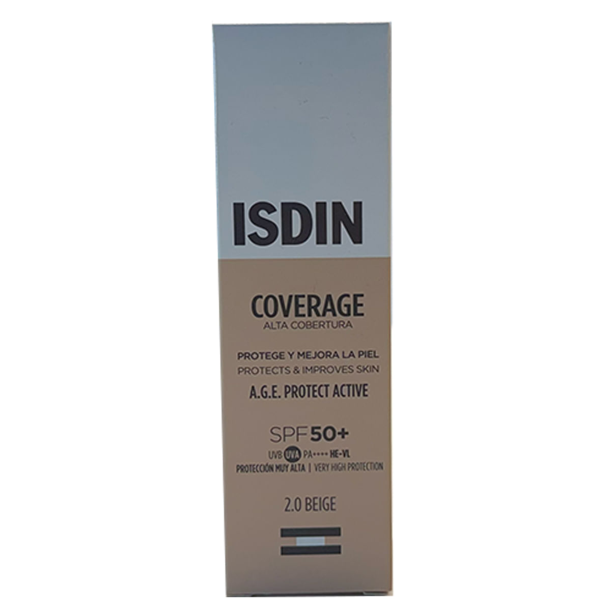 Isdin Coverage 2 Beige Spf50 De 30ml