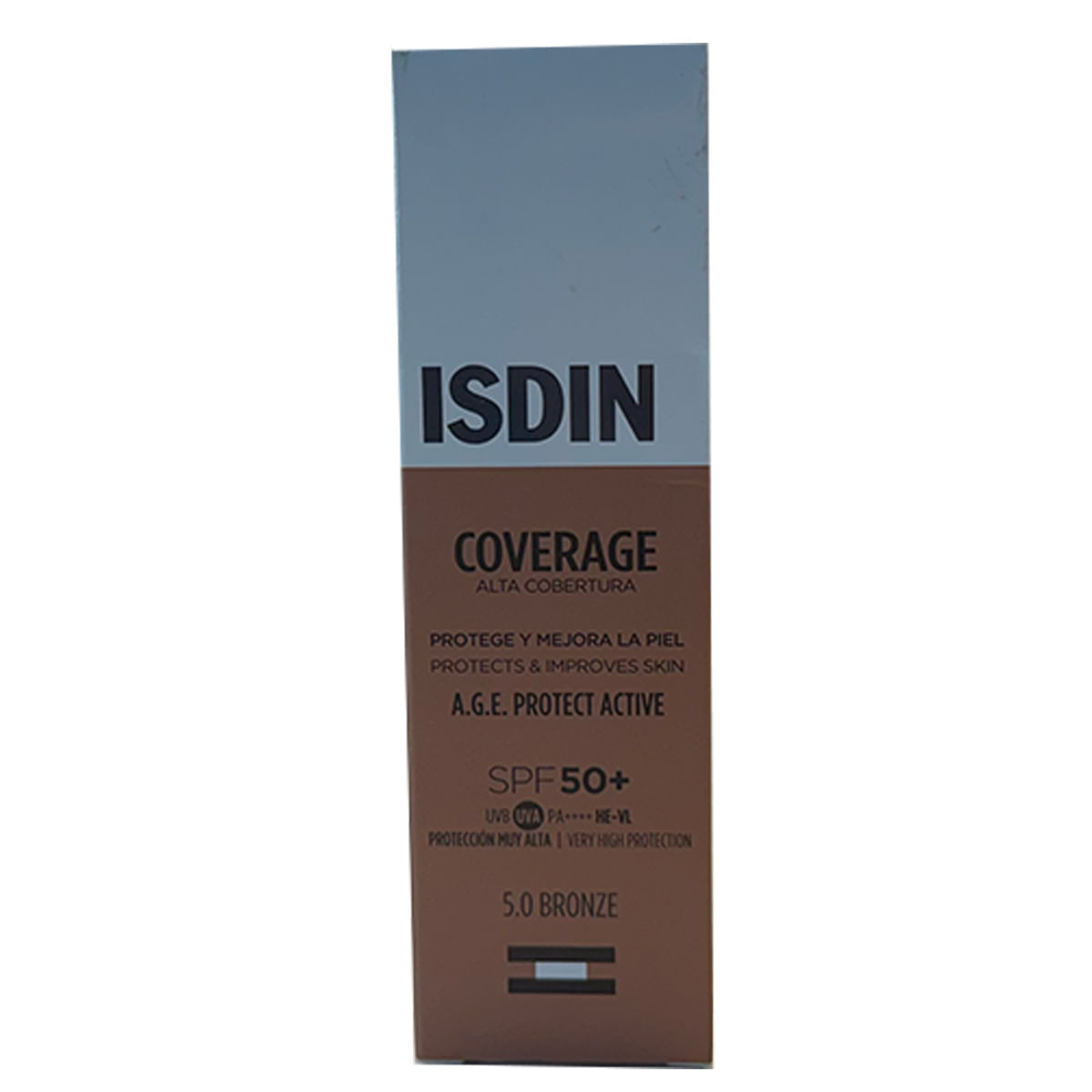 Isdin Coverage 5 Bronze Spf50 De 30ml