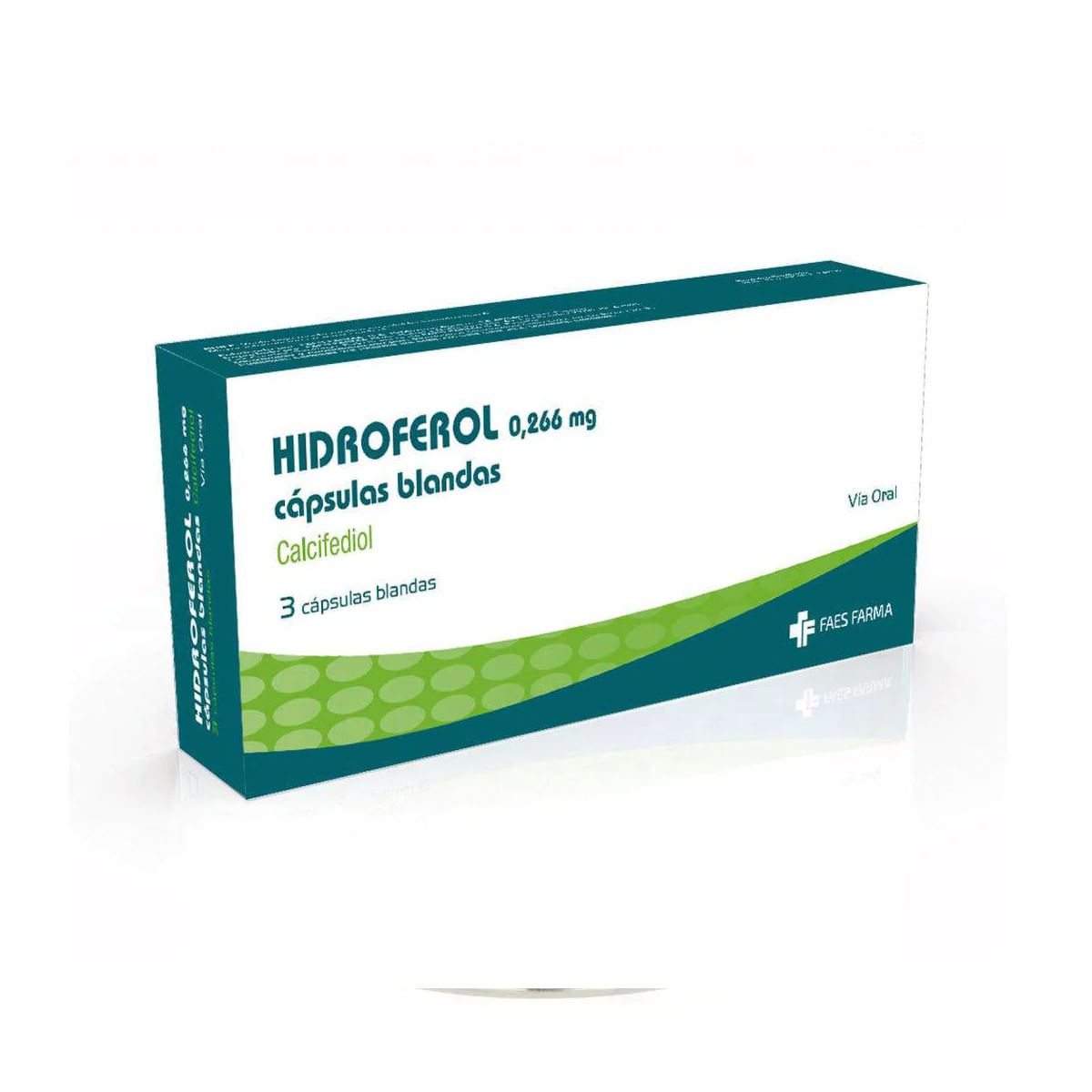 HIDROFEROL 0.266 MG 3 CAPS